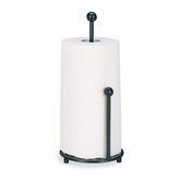 Relaxdays 10026418, Green Standing Kitchen Roll Dispenser, Paper Towel Holder, Vintage, Country Style, Cast Iron, Height: 33 cm